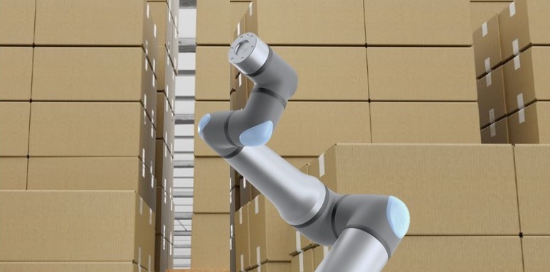 ロボットパレタインジング　Universal Robots